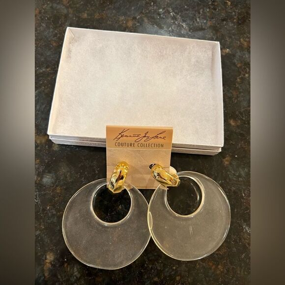 Women’s Kenneth Jay Lane couture clip on earrings - Picture 1 of 7